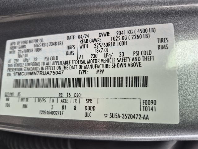 2024 Ford Escape ST-Line
