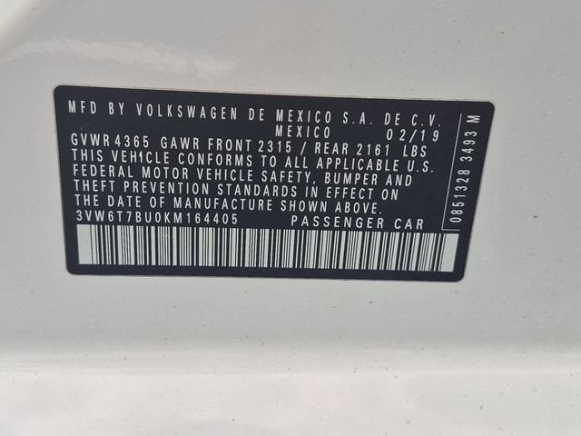 2019 Volkswagen Jetta GLI 2.0T 35th Anniversary Edition