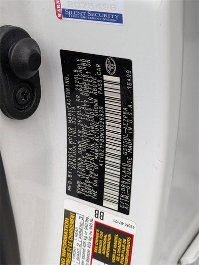 2019 Toyota Avalon Limited