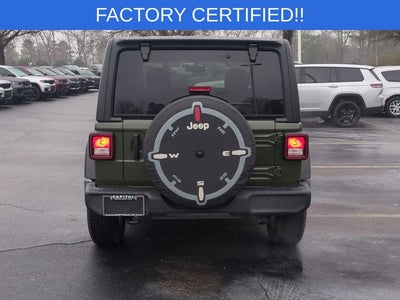 2021 Jeep Wrangler Sport S 4x4