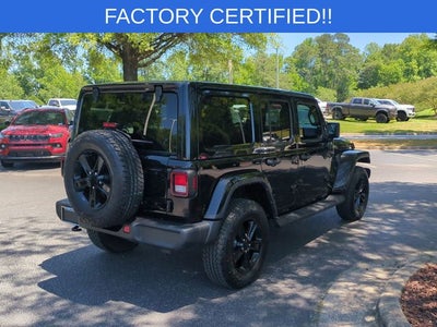 2022 Jeep Wrangler Unlimited Sahara Altitude 4x4