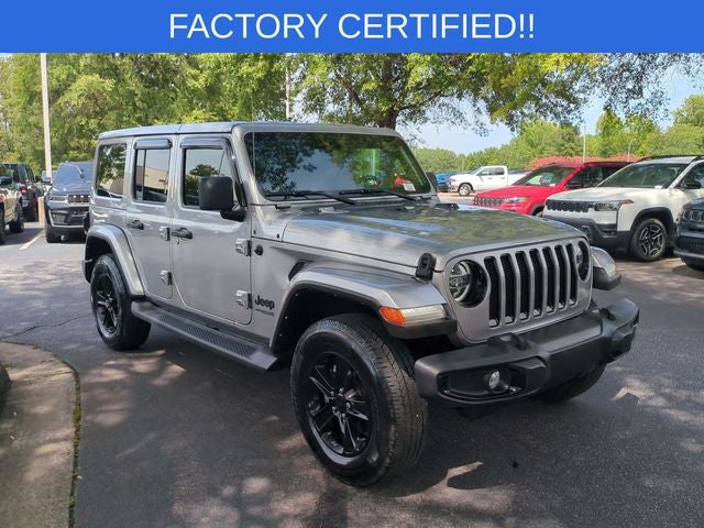 2021 Jeep Wrangler Unlimited Sahara Altitude 4x4
