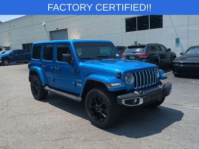 2021 Jeep Wrangler 4xe Unlimited Sahara 4x4