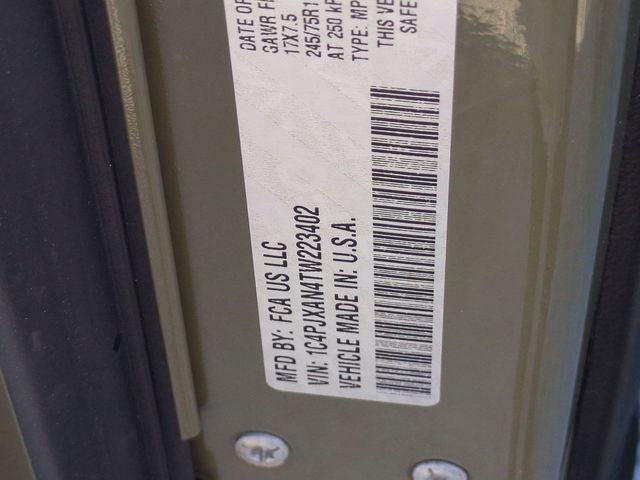 2026 Jeep Wrangler WRANGLER 2-DOOR SPORT