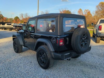 2026 Jeep Wrangler WRANGLER 2-DOOR SPORT