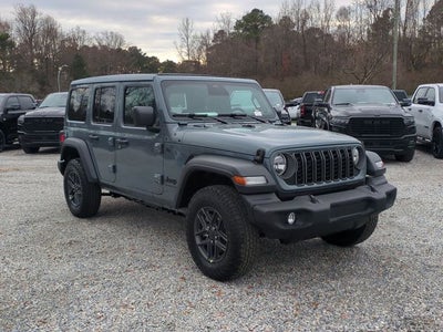 2026 Jeep Wrangler WRANGLER 4-DOOR SPORT S