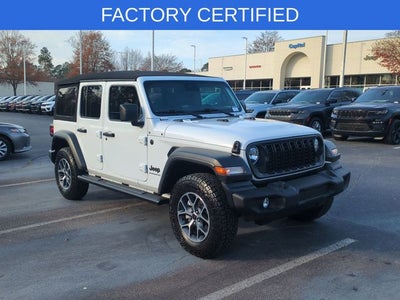 2024 Jeep Wrangler 4-Door Sport S 4x4