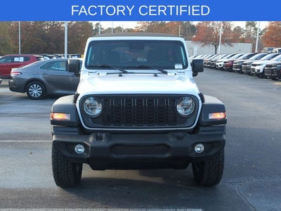 2024 Jeep Wrangler 4-Door Sport S 4x4