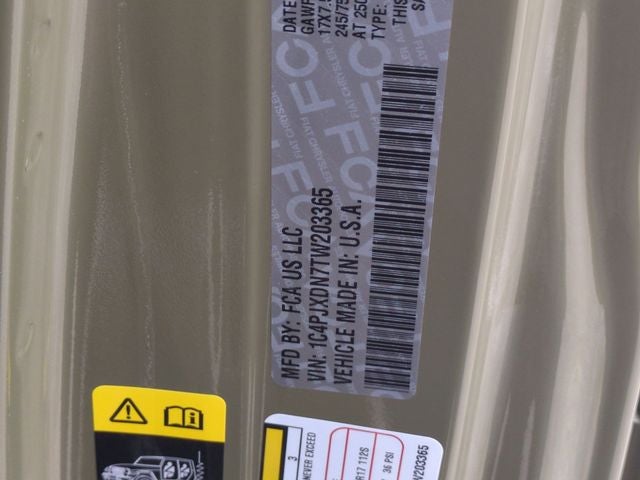 2026 Jeep Wrangler WRANGLER 4-DOOR SPORT