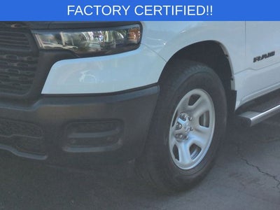 2025 RAM 1500 Tradesman Crew Cab 4x2 5'7' Box