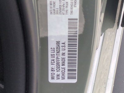 2026 RAM Ram 1500 RAM 1500 BIG HORN CREW CAB 4X4 5'7' BOX