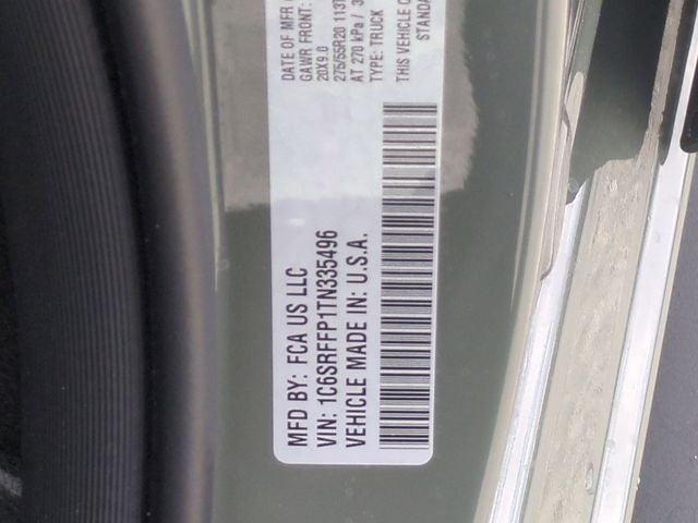 2026 RAM Ram 1500 RAM 1500 BIG HORN CREW CAB 4X4 5'7' BOX