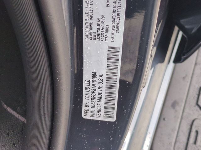 2026 RAM Ram 1500 RAM 1500 WARLOCK CREW CAB 4X4 5'7' BOX