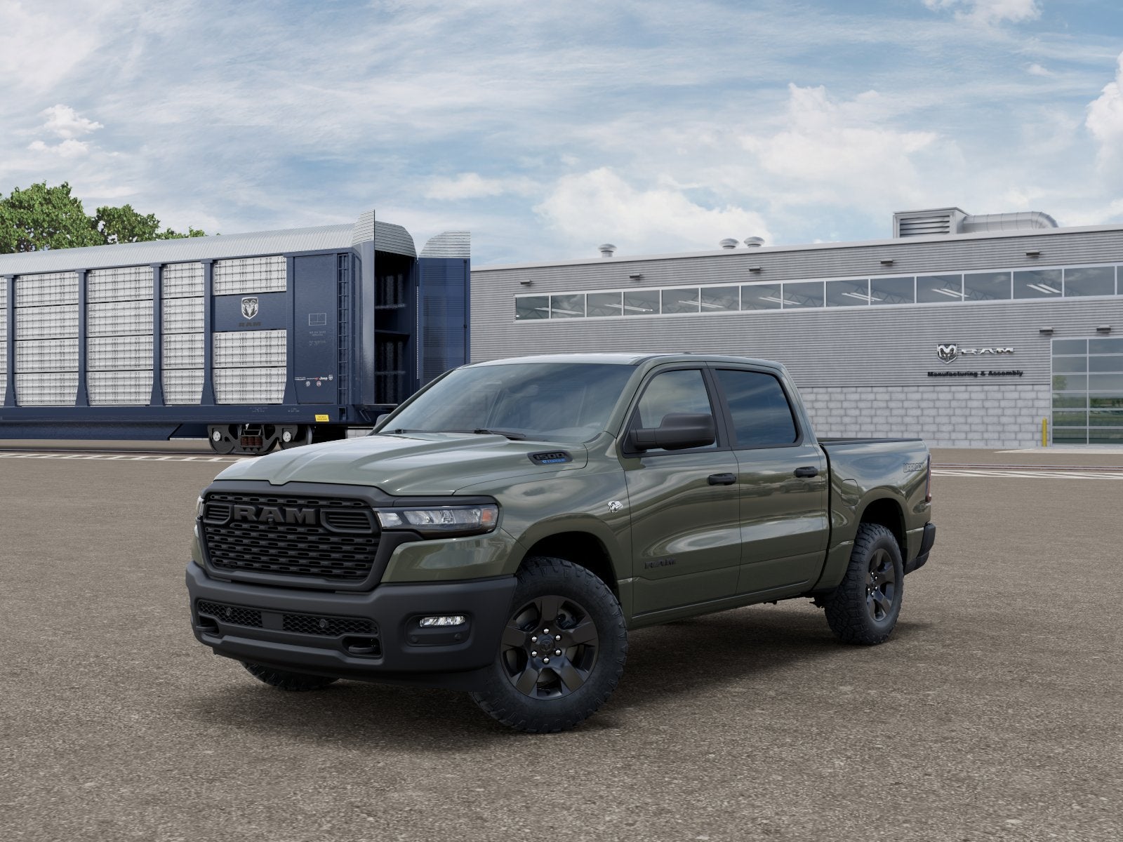 2026 RAM Ram 1500 RAM 1500 WARLOCK CREW CAB 4X4 5'7' BOX
