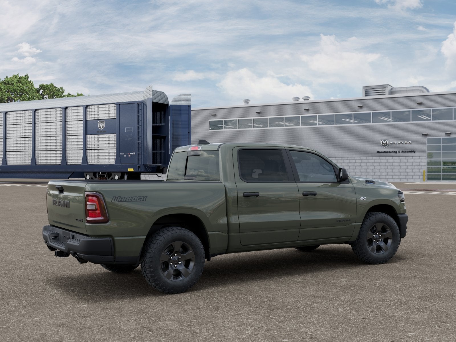 2026 RAM Ram 1500 RAM 1500 WARLOCK CREW CAB 4X4 5'7' BOX