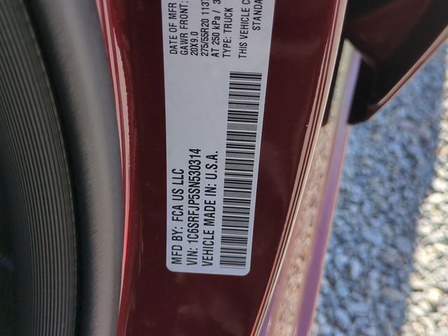 2025 RAM Ram 1500 RAM 1500 LARAMIE CREW CAB 4X4 5'7' BOX