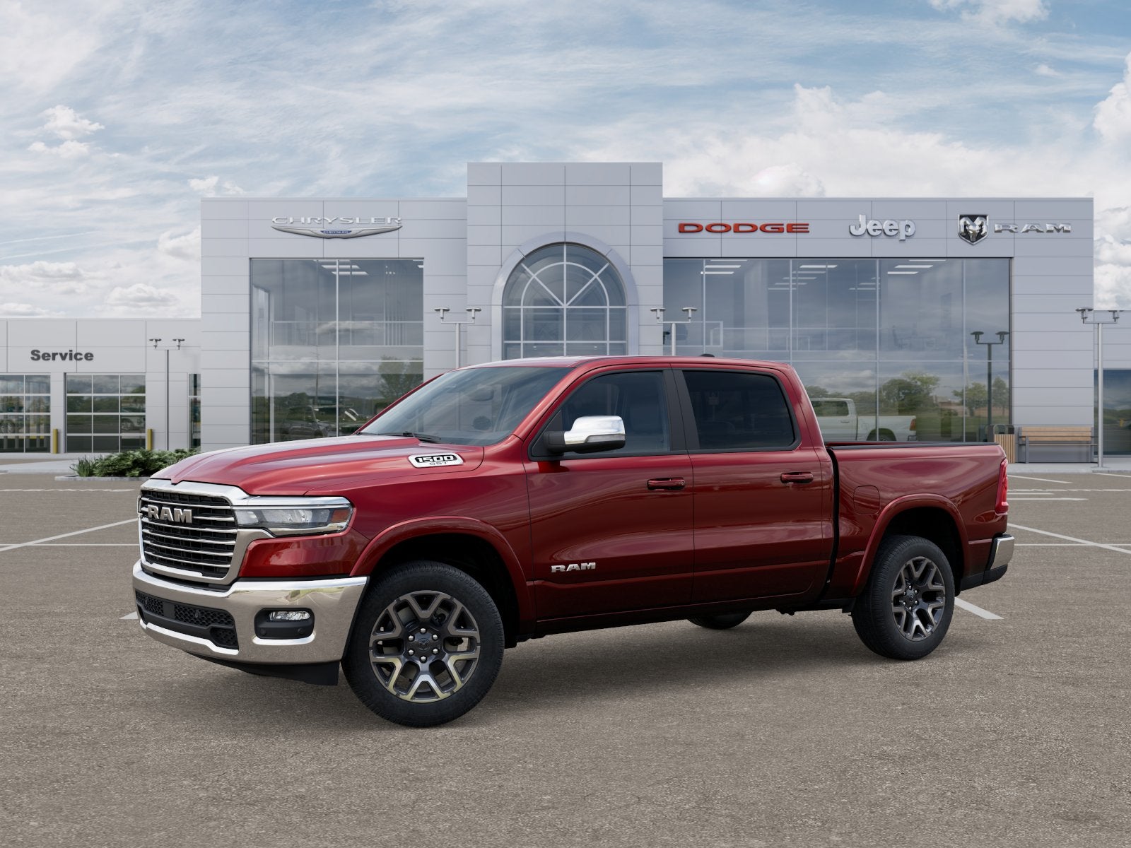2025 RAM Ram 1500 RAM 1500 LARAMIE CREW CAB 4X4 5'7' BOX