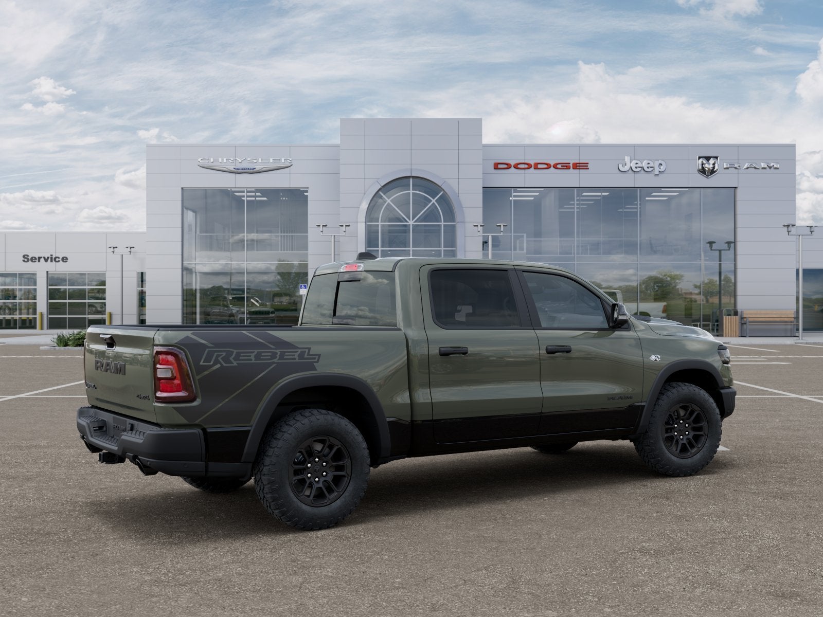 2026 RAM Ram 1500 RAM 1500 REBEL CREW CAB 4X4 5'7' BOX