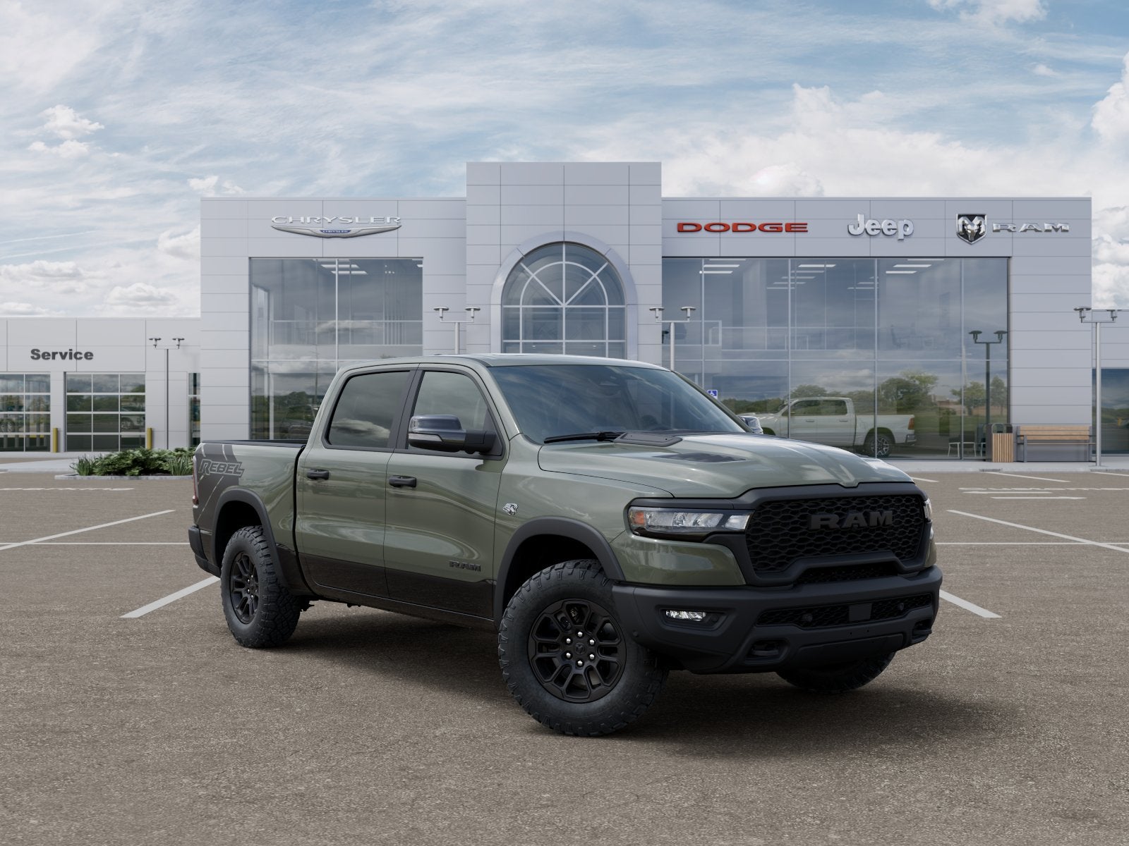 2026 RAM Ram 1500 RAM 1500 REBEL CREW CAB 4X4 5'7' BOX