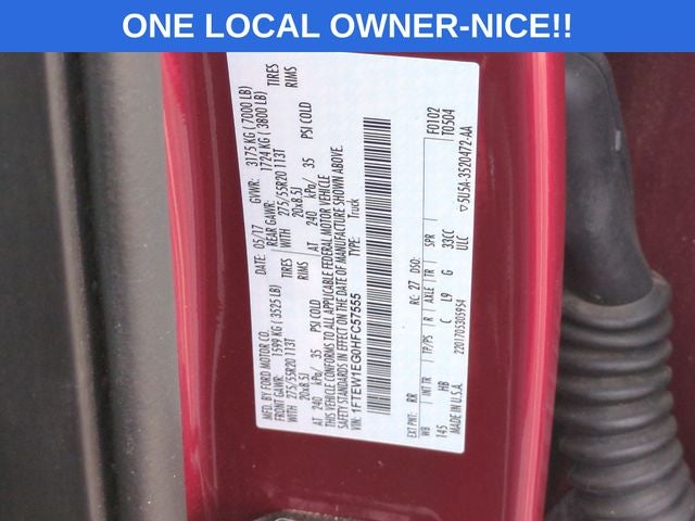 2017 Ford F-150 Lariat