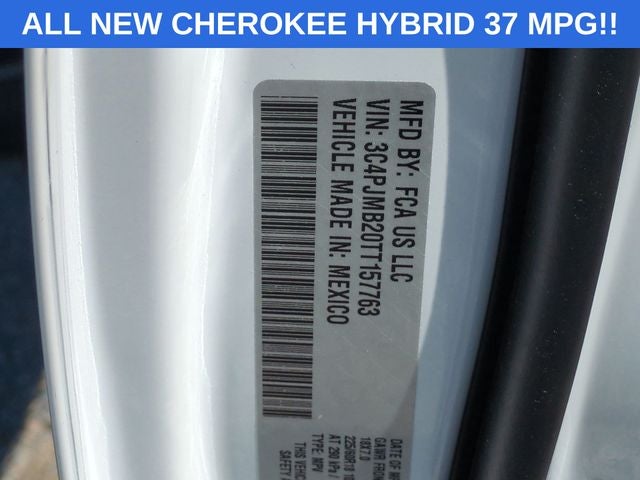 2026 Jeep Cherokee CHEROKEE LIMITED 4X4