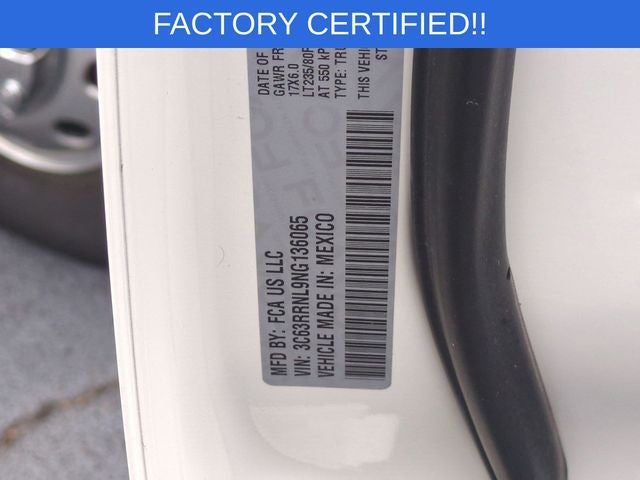 2022 RAM 3500 Limited Longhorn Mega Cab 4x4 6'4' Box