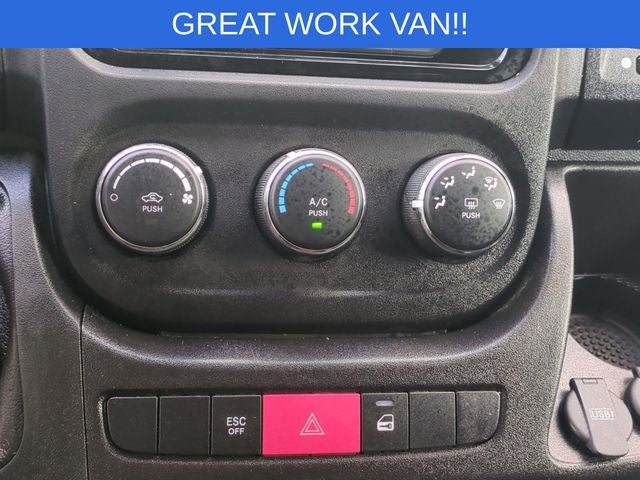 2021 RAM ProMaster 1500 Cargo Van Low Roof 136' WB