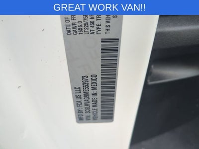 2021 RAM ProMaster 1500 Cargo Van Low Roof 136' WB