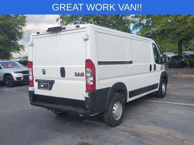 2021 RAM ProMaster 1500 Cargo Van Low Roof 136' WB
