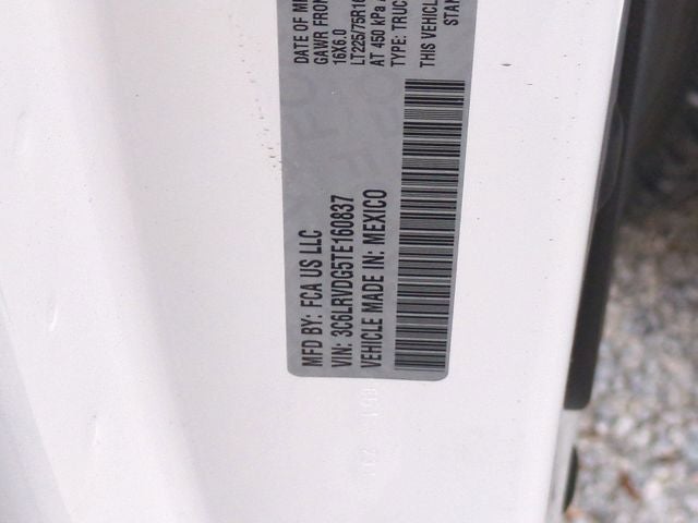 2026 RAM Ram ProMaster RAM PROMASTER 2500 TRADESMAN CARGO VAN HIGH ROOF 159' WB