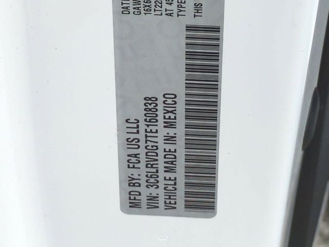 2026 RAM Ram ProMaster RAM PROMASTER 2500 TRADESMAN CARGO VAN HIGH ROOF 159' WB