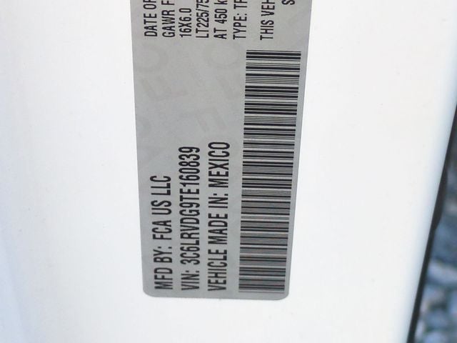 2026 RAM Ram ProMaster RAM PROMASTER 2500 TRADESMAN CARGO VAN HIGH ROOF 159' WB