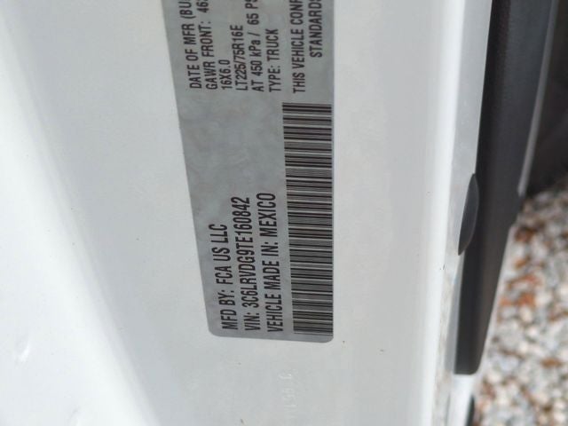 2026 RAM Ram ProMaster RAM PROMASTER 2500 TRADESMAN CARGO VAN HIGH ROOF 159' WB