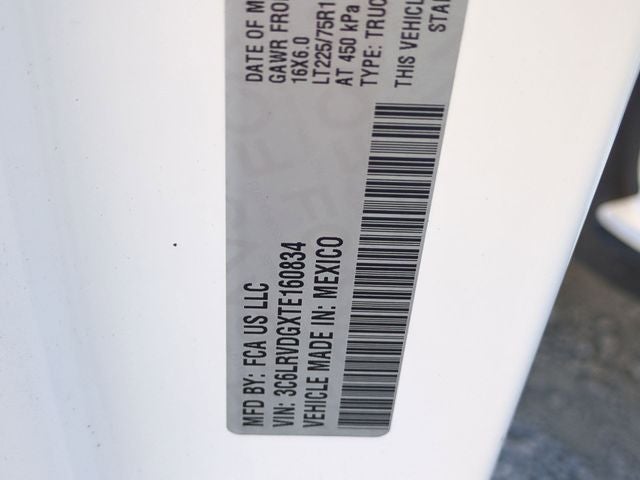 2026 RAM Ram ProMaster RAM PROMASTER 2500 TRADESMAN CARGO VAN HIGH ROOF 159' WB