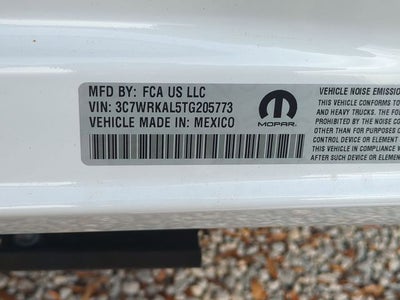 2026 RAM Ram 4500 Chassis Cab RAM 4500 BIG HORN CHASSIS REGULAR CAB 4X2 60' CA
