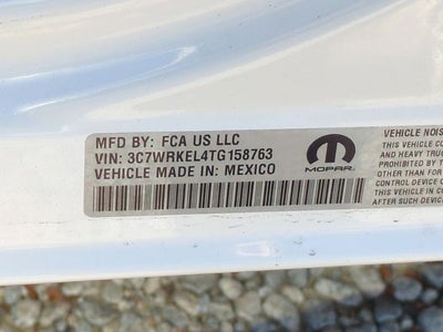 2026 RAM Ram 4500 Chassis Cab RAM 4500 TRADESMAN CHASSIS CREW CAB 4X2 60' CA