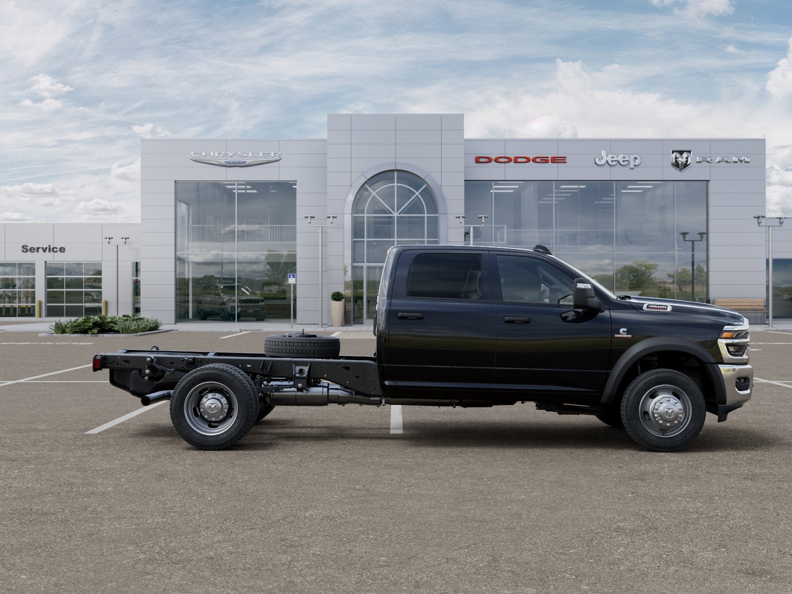 2025 RAM 4500 Chassis RAM 4500 TRADESMAN CHASSIS CREW CAB 4X4 60' CA