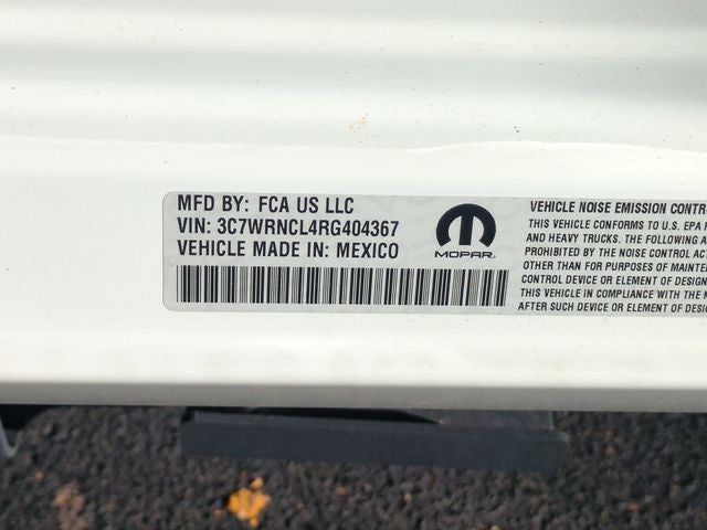 2024 RAM Ram 5500 Chassis Cab RAM 5500 TRADESMAN CHASSIS REGULAR CAB 4X4 108' CA