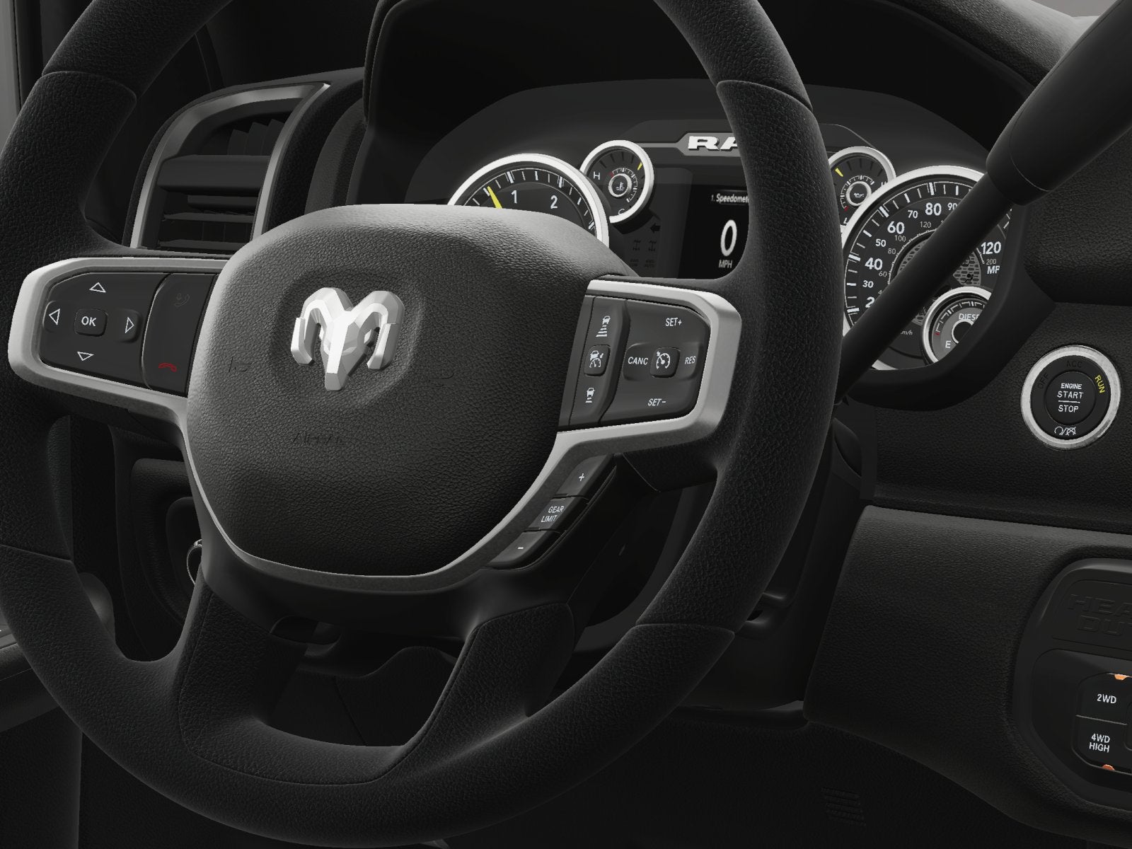 2025 RAM Ram 5500 Chassis Cab RAM 5500 TRADESMAN CHASSIS REGULAR CAB 4X4 108' CA