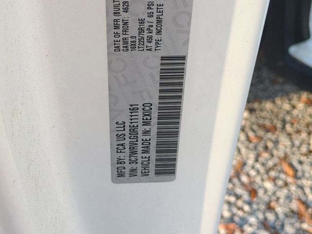 2024 RAM Ram ProMaster RAM PROMASTER 3500 TRADESMAN CUTAWAY 159' WB / 104' CA