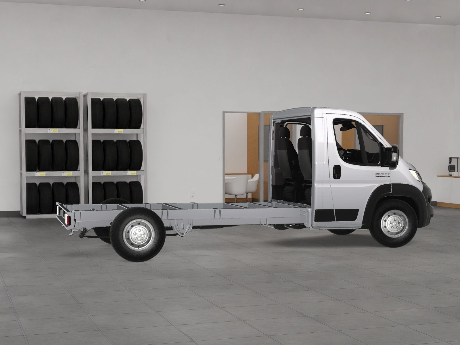 2024 RAM Ram ProMaster RAM PROMASTER 3500 TRADESMAN CUTAWAY 159' WB / 104' CA