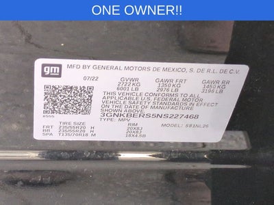 2022 Chevrolet Blazer FWD RS