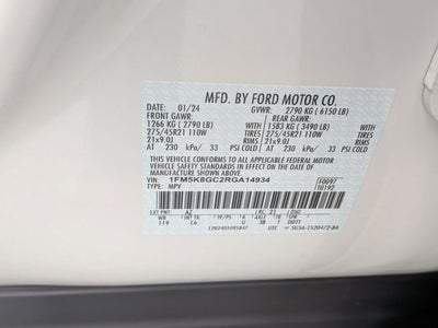 2024 Ford Explorer ST