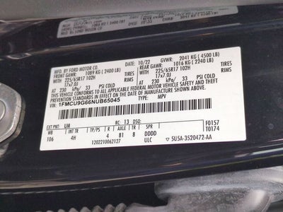 2022 Ford Escape SE