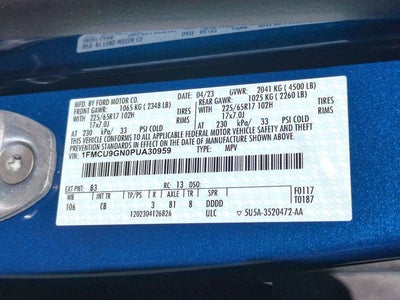 2023 Ford Escape Active