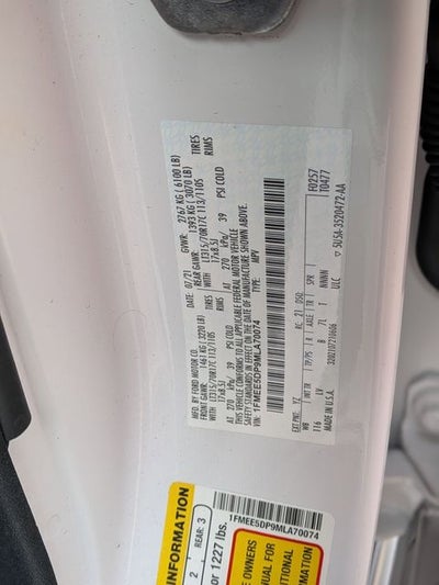 2021 Ford Bronco Base Sasquatch Package