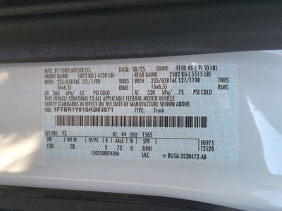 2025 Ford Transit-250 Base
