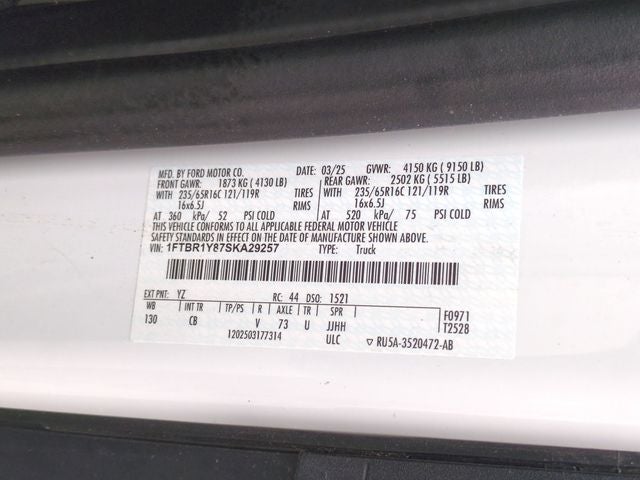 2025 Ford Transit-250 Base