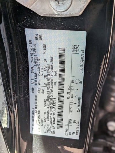 2020 Ford Ranger Lariat