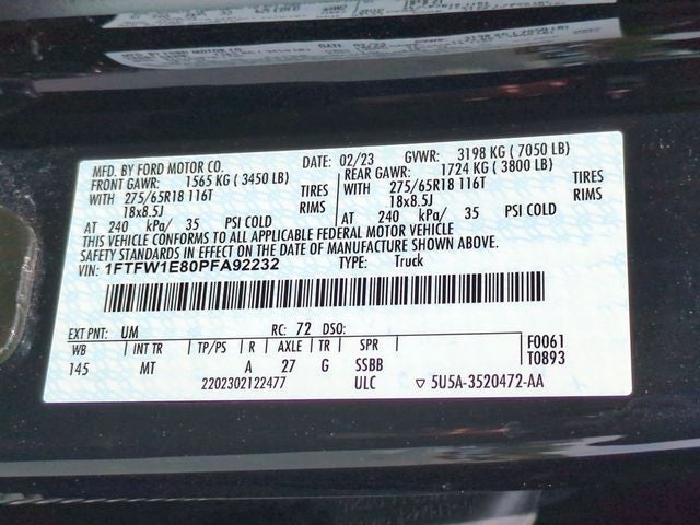 2023 Ford F-150 XLT